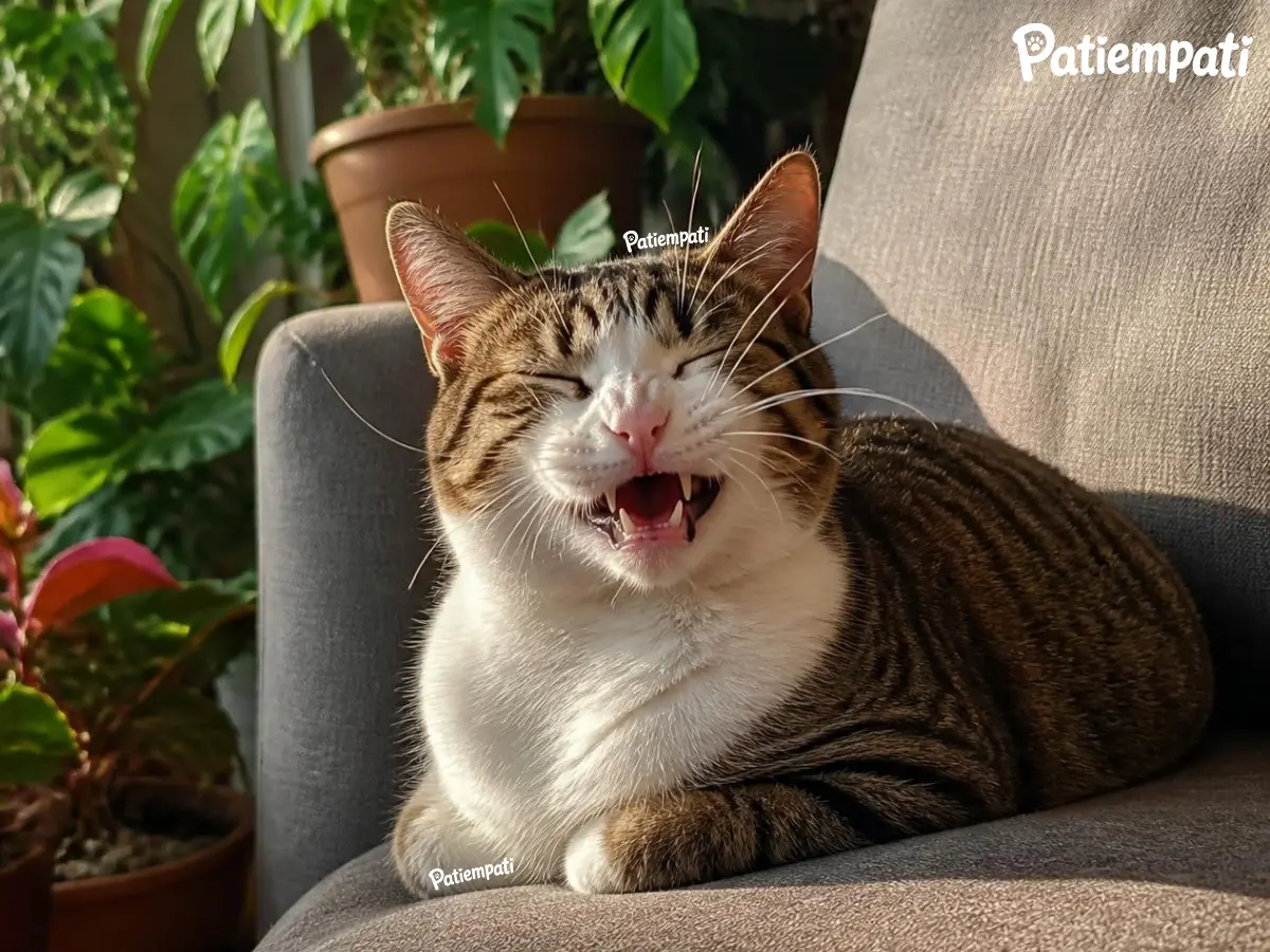 hapşıran kedi